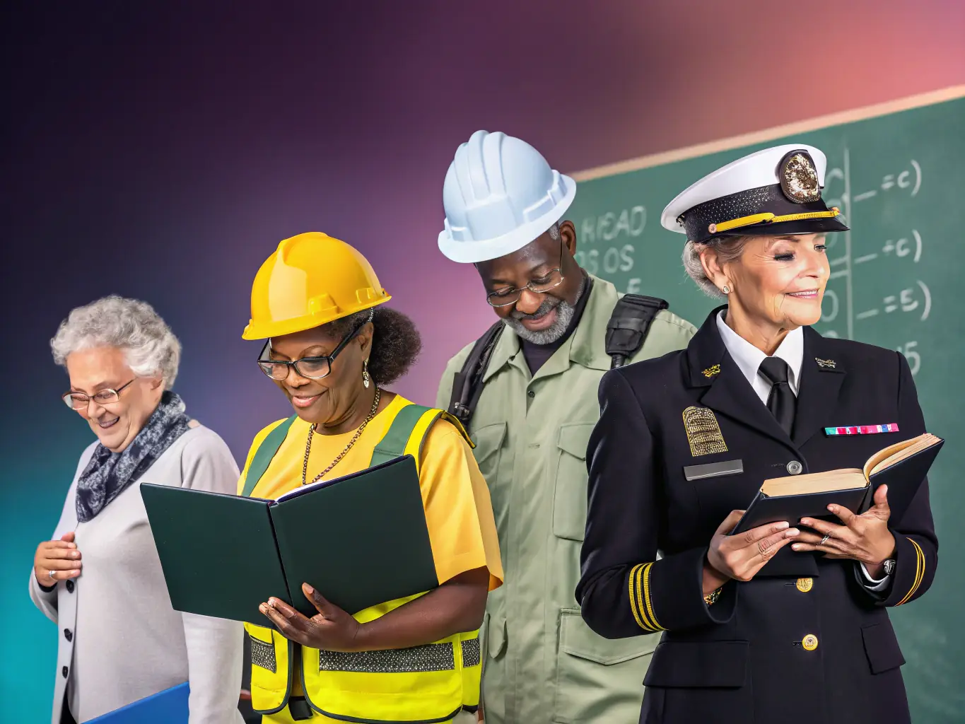 A graphic showcasing various professions eligible for exclusive discounts, such as teachers, first responders, seniors, and veterans.
